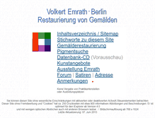 Tablet Screenshot of emrath.de